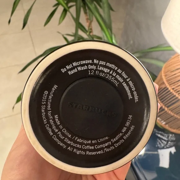 Starbucks Limited Edition Swarovski 2015 Las Vegas ceramic tumbler - Picture 2 of 9